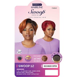 Outre Lace Front Wig - Perfect Hair Line 13X4 - Swoop Series - Swoop 12 (VINTAGE BLONDE)