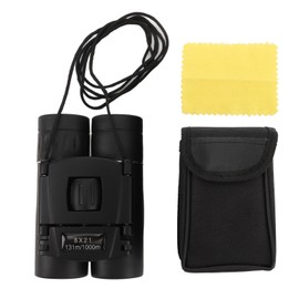 Mini Binoculars 8X21 HD Coated with Low Light Vision Portable Center Focus System Compact Binoculars for Hiking Birdwatching Outdoor Adventure