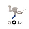 CR-MOESANCO® Universal 1/2 Thread Tap + Stainless Steel Clamp for