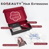 SoBeauty Clip in Hair Extensions Real Human Hair, Remy Hair