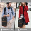 opux 2 Bottle Wine Carrier Tote, Insulated Leakproof Wine Cooler