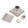 Home Stainless Steel Square Shape Antiodor Bathroom Floor Drain Waste
