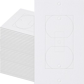 Outlet Insulators Draft Sealers, 30 Pack Electrical Outlet Insulation Pads, EVA Foam Gasket for Wall, Light, Switch Socket Cover Compatible with Duplex Toggle Rocker Wall Plate Openings