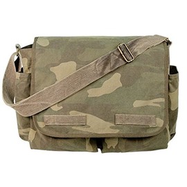 VINTAGE WOODLAND CLASSIC MESSENGER BAG