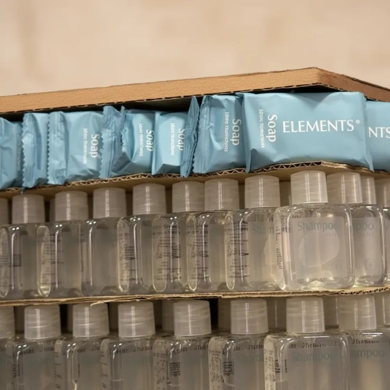 Kit Amenidades Hoteleras Jypesa Elements 216 Piezas Shampoo 2 En