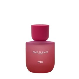 Zara Pink Flambé Winter Perfume for Women EDT Eau de Toilette 90ml (3.04 fl. oz.) Warm Floral Fragrance with Pear, Freesia, Violet, Rose, Sandalwood & Musk Cozy & Feminine Winter Scent