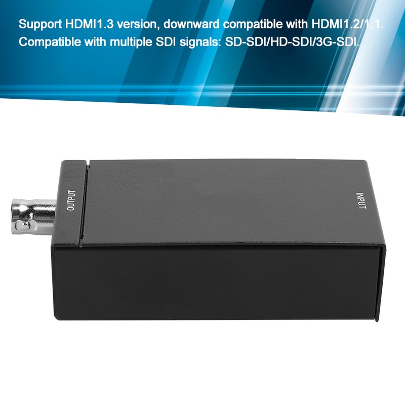 Professional HDMI to 3G SDI Converter High Definition Audio Video