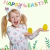 GCQJOQ Plastic Easter Eggs for Holiday Decorations and Celebrations, 60