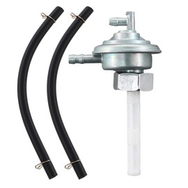 MCHNIC Scooter Petrol Tap Vacuum M16 x 1.5 Metal Tank with Fuel Hose for CPI Keeway Kymco SYM GY6 139QMB Generic Baotian Benzhou Scooter