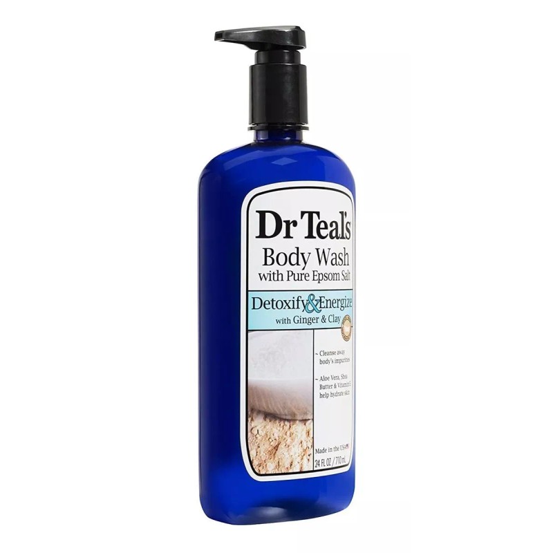 Dr. Teals Body Wash Con Sal Pura De Epsom, Desintoxica