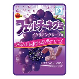 Bourbon Fettuccine Gummy, Italian Grape Flavor, 1.8 oz (50 g) x 10 Bags