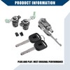 A ABSOPRO 1 Set Ignition Switch Door Lock Cylinder NO.06351TE0A11