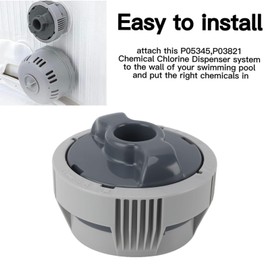Chemical Chlorine Dispenser System, P05345 P03821 Chemical Pool Chlorine Dispenser, Replacement for Lay Z Spa Hot Tub Spa, Chemical Dispenser, 4.09 x 3.07 Inch