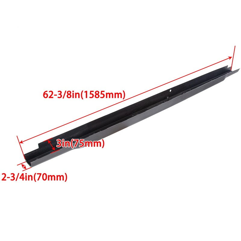 ECOTRIC Tailgate Top Cap Protector Molding Trim Cover Compatible with