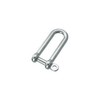 トラスコ中山(TRUSCO) ロングシャックル D寸法8mm ステンレス製 1個=1袋 TLNS-8