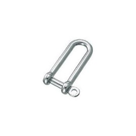 トラスコ中山(TRUSCO) ロングシャックル D寸法8mm ステンレス製 1個=1袋 TLNS-8