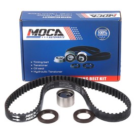 MOCA Timing Belt Kit Compatible with 1993-1995 for Geo Metro 1.0L SOHC 6V "VIN 6" #TCK241
