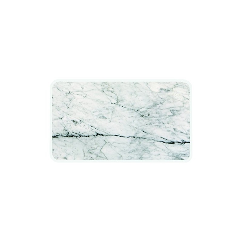 Zak Designs Serving Board Marble/White, 23,5 x 16 cm