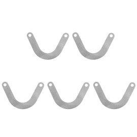 Garosa 5 Pcs Valve Plate Metal U Shape Metal Air Compressor Valve Plate Accessory 59mm Wide Power Tool Parts Accessories