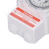 Mechanical Timer, AC 220 V Analogue Timer 24 Hours 15