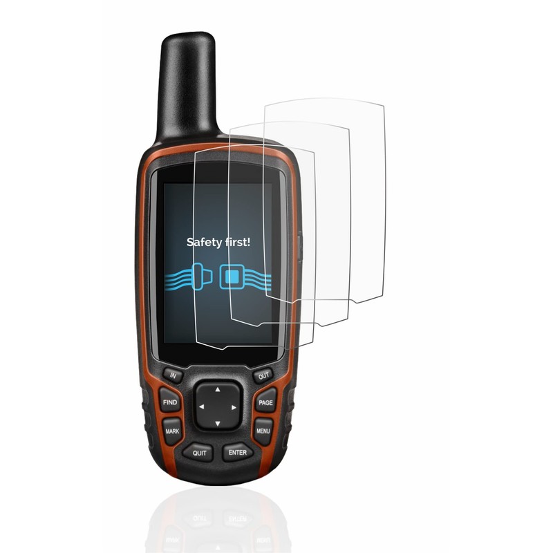 Savvies 6 Pack Screen Protector compatible with Garmin GPSMAP 64s