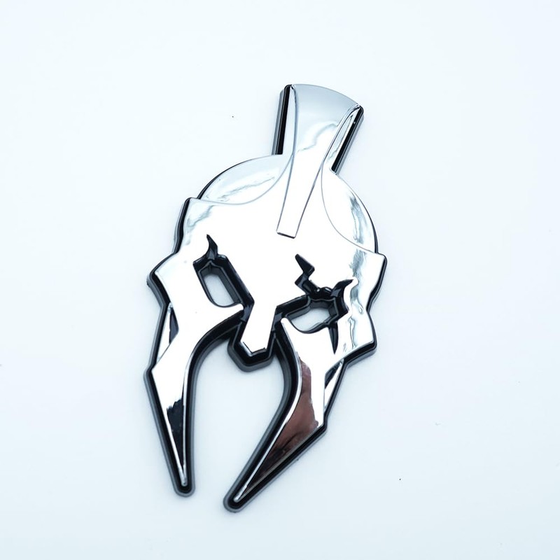 2Pcs Right Left Side Custom Gladiator Emblems 3D Badges Replacement