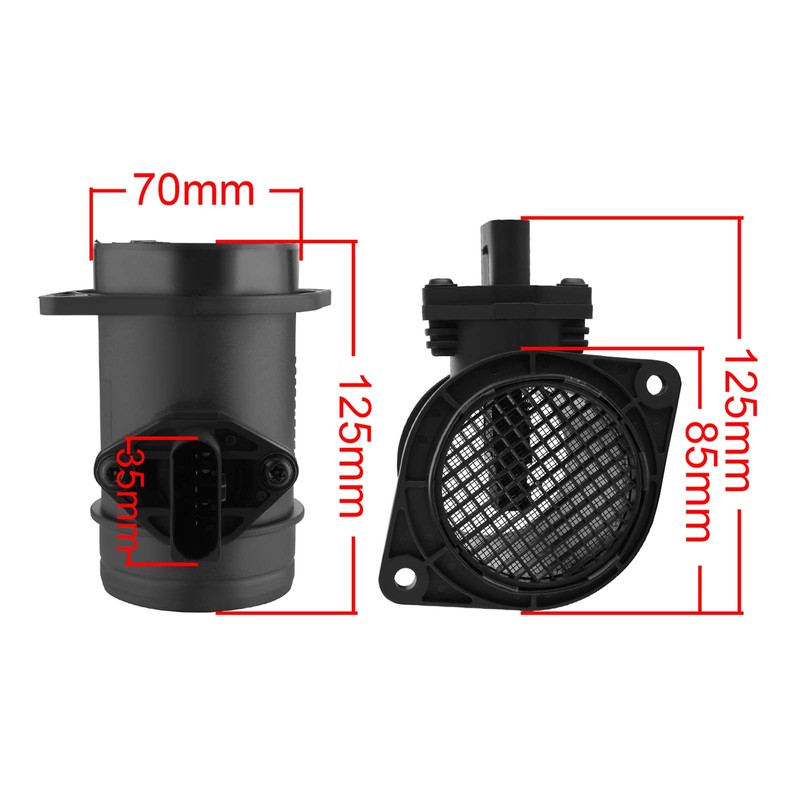 Dromedary 0281002217 Air Flow Meter LMM Air Flow Meter A4
