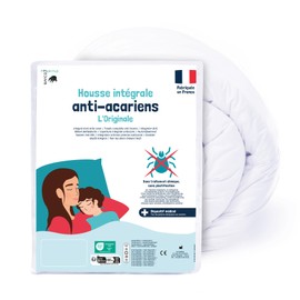 Pharma-Housse - Anti-dust mite duvet cover - breathable, anti-allergic - 10 year guarantee - barrier cover without lamination