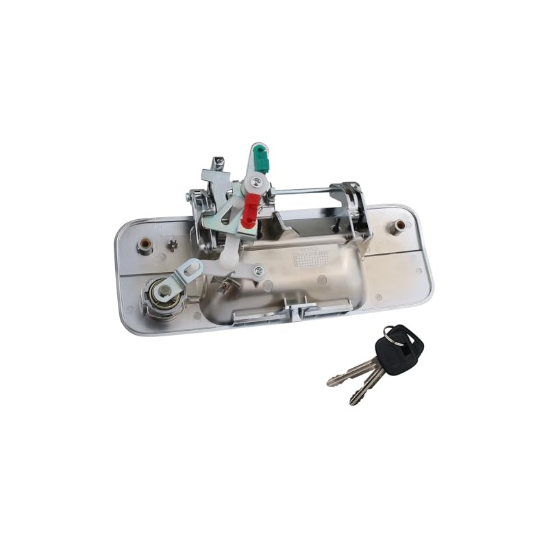 Osompar Exterior Tailgate Handle with Key Lock Cylinder Liftgate Latch