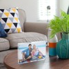Newellsail Acrylic Photo Frame, Transparent Magnetic Photo Frame, Double-Sided, Frameless