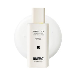 KNEMO BARRIER LOCK Rice PDRN Milk Essence – Tóner reparador de barrera hidratante intenso con 6 ceramidas de humedad profunda para piel seca, sensible e irritada