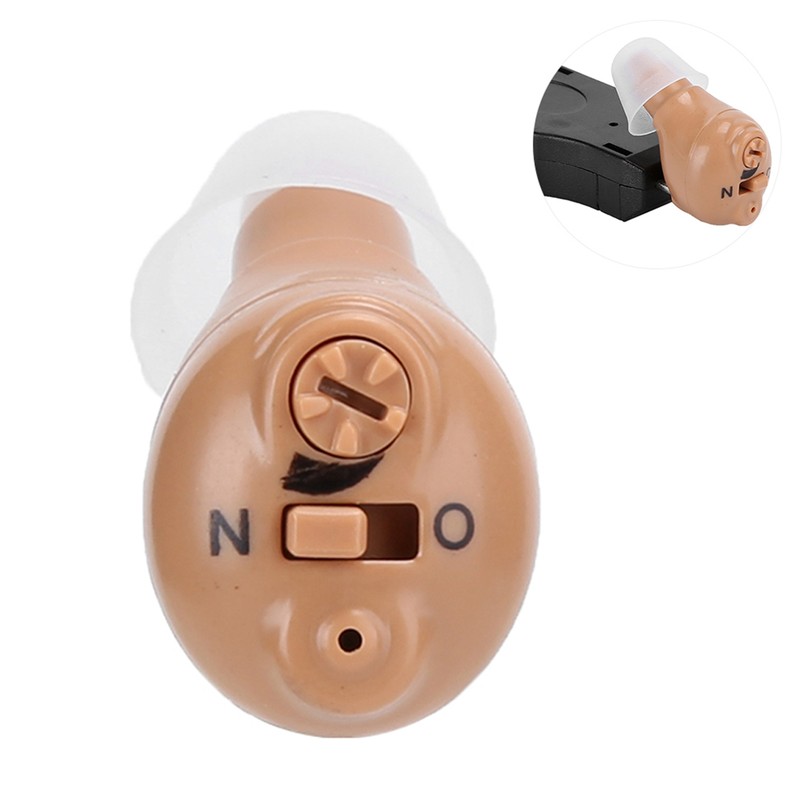 D‑8000 Wireless Rechargeable Hearing Aid Mini Sound Amplifier Volume Adjustable