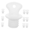 Generic 10pcs Heavy-duty Leakproof Caps for Hot Water Bottles Stoppers