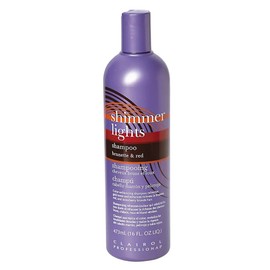Clairol Shimmer Lights by Clairol Shampoo Brunette & Red 16 oz