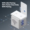 MOES 2nd Generation Smart Touch Wall Switch, 2.4GHz Wi-Fi Single