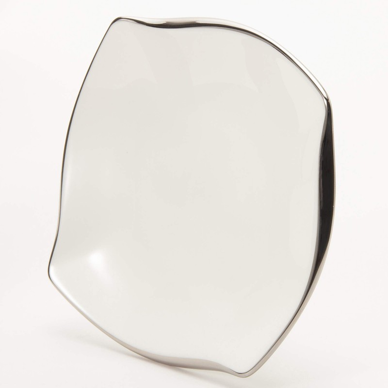 Narumi 50554-5249 Forte Platinum, 5.1 (4.3) inches (13 cm) Plate,
