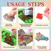 12 Pcs Diamond Art Magnets Seasonal Truck Refrigerator DIY Craft