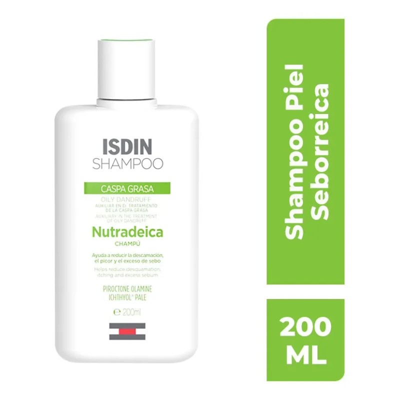 Isdin Nutradeica Shampoo Anticaspa Grasa 200ml