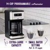 Mr. Coffee 14 Cup Programmable Coffee Maker Stainless Steel