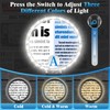 10X 30X Large Magnifying Glass with Light for Reading, Hands