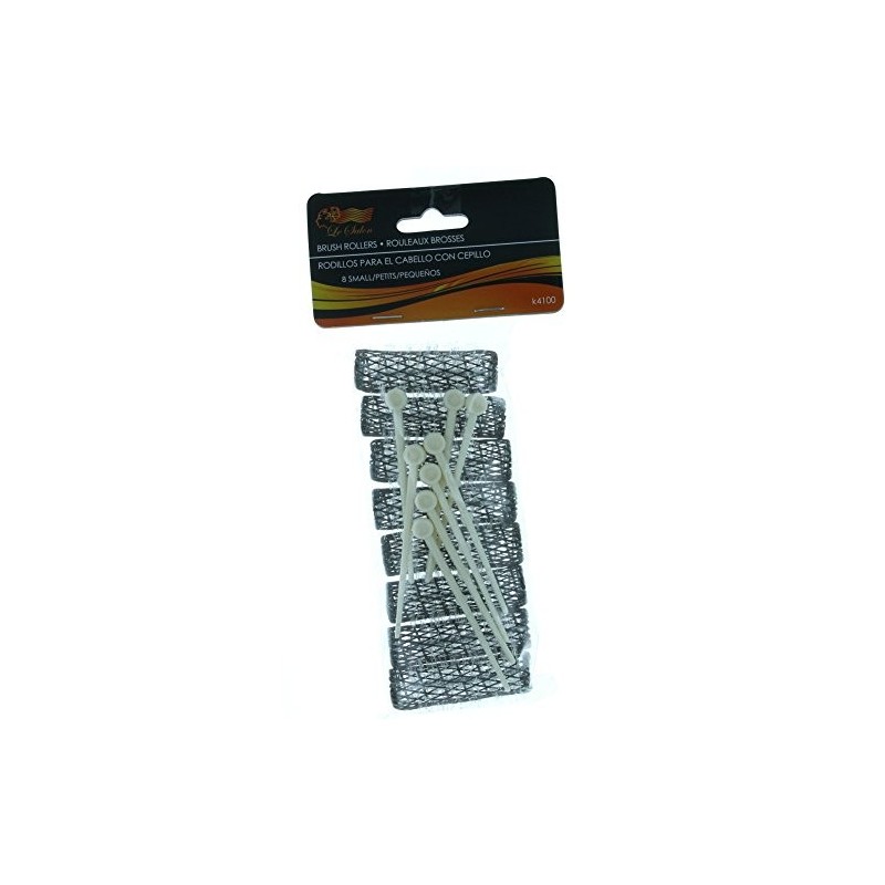 Le Salon 16 Brush Rollers & Pins Small Mini Hair