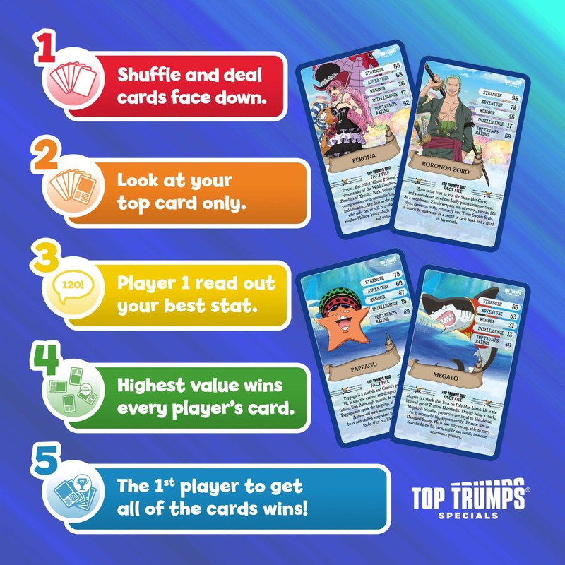 Top Trumps Specials One Piece Card Game