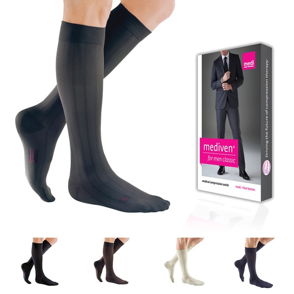 mediven for Men Classic, 15-20 mmHg – Closed Toe, Knee