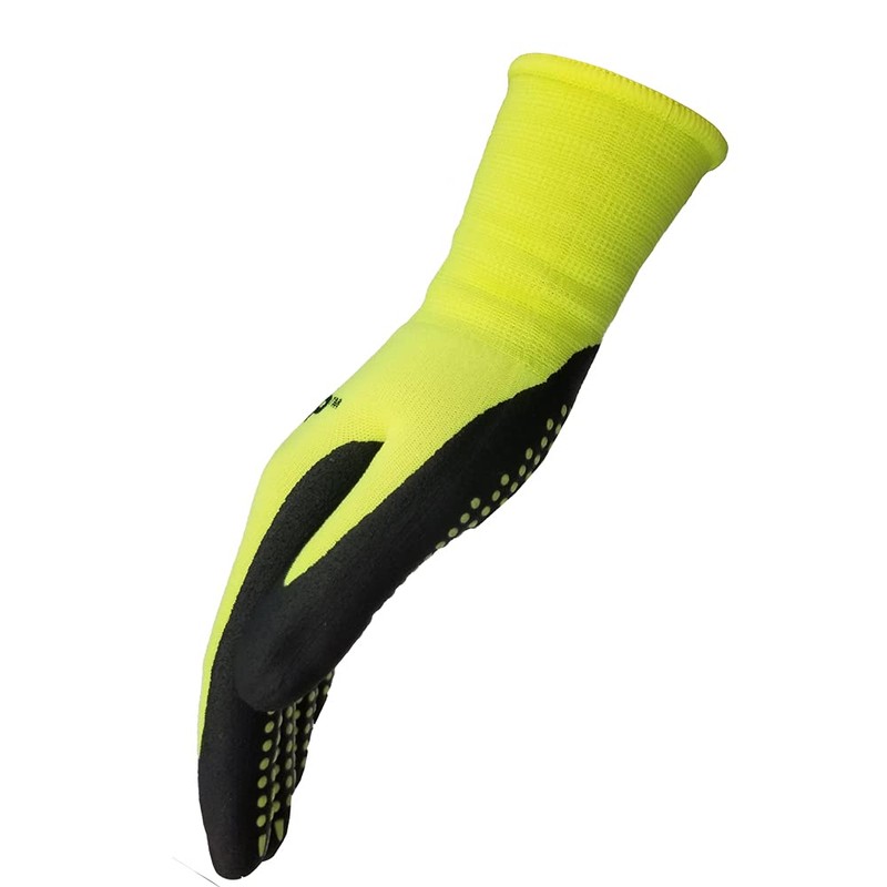 Midwest Gloves & Gear 94HVG-SM MAX Grip Glove, HI VIS