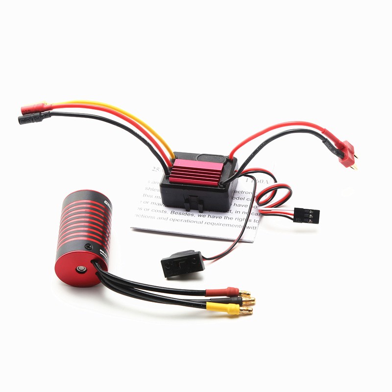 GTSKYTENRC Waterproof 2845 Brushless Motor 2800KV & 35A Brushless ESC