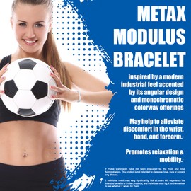 Phiten Metax Modulus Bracelet - Sports Waterproof Silicone Bracelet Wristband for Alternative Healing - Power Elastomer Zone with Metax Technology Spheres (Dark Olive, 6.7")