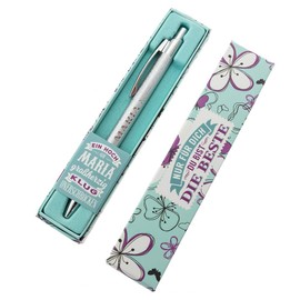 History & Heraldry Top Kuli Kerl & Lady Ballpoint Pen with Engraving + Gift Box