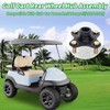10L0L Golf Cart Rear Wheel Hub Assembly Compatible with Club