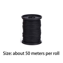 300M Strong Bonded Nylon Sewing Threads Black Nylon Thread for Sewing,Upholstery