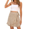 Cover Ups for Women Boho Wrap Skirts Sarong Mini Skirts